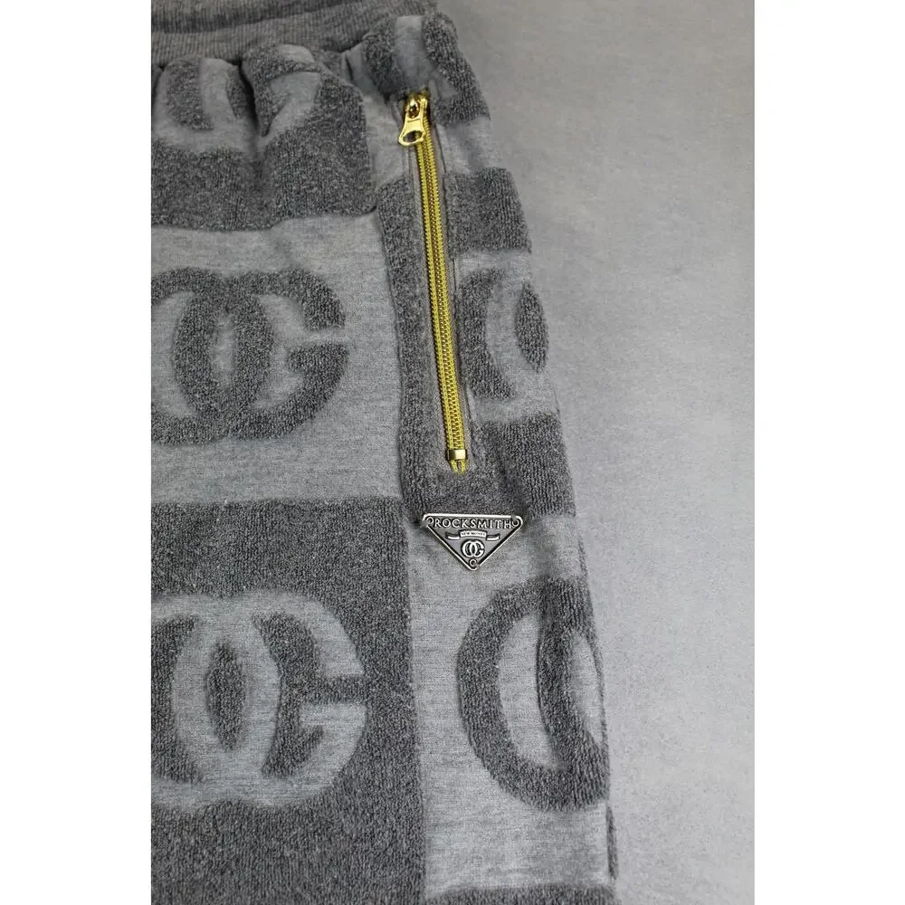 Rocksmith OG Patterned Drawstring Athletic Shorts Mens Medium
